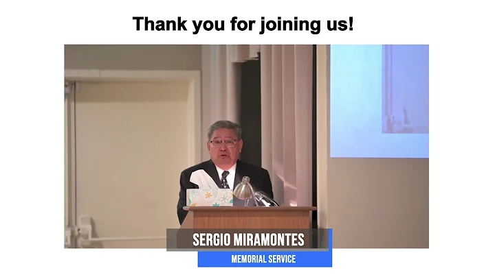 Sergio Miramontes Memorial Service