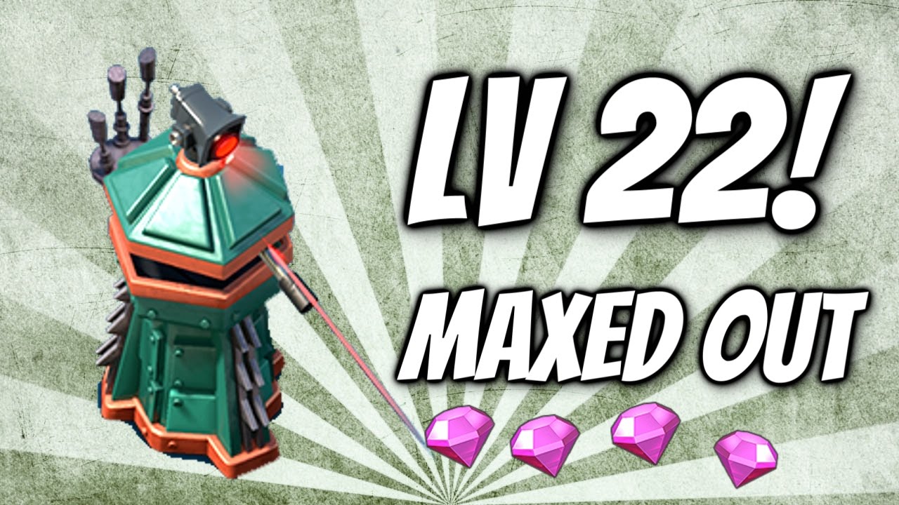 Boom Beach SNIPER TOWER MAXED ★ UNLIMITED SUPPLY CHESTS?! ★ Boom Beach Buying New HQ 22 Update!