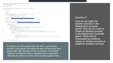 Mastermind game Presentation video 1