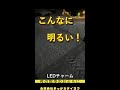 夜の散歩のお供に　光る！LEDチャーム