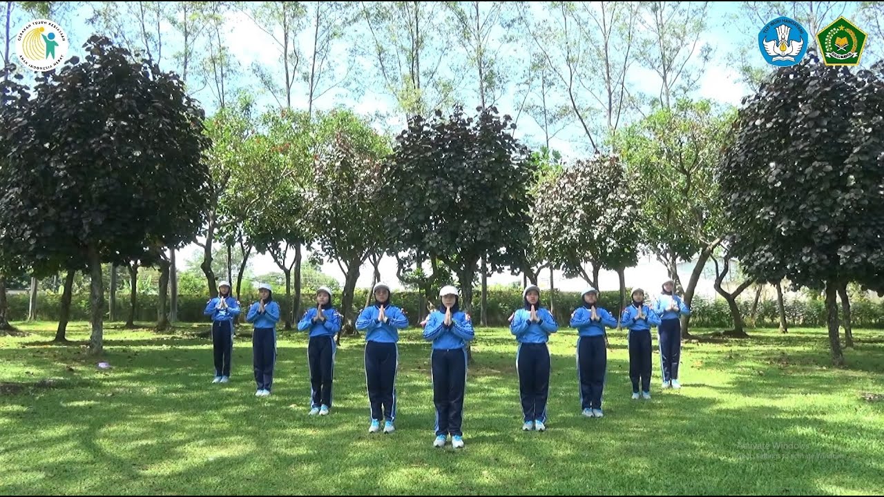 Lomba Senam Anak Indonesia Hebat 2025_MTs Negeri 1 Kudus_Jawa Tengah