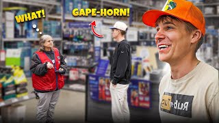 Intercom Funny Name Pranks (Gape Horn)