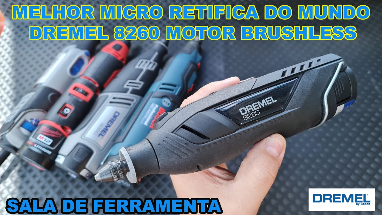 A DREMEL FEZ A MELHOR MICRO RETIFICA DO MUNDO, DREMEL 8260 COM MOTOR  BRUSHLESS BL #dremel 