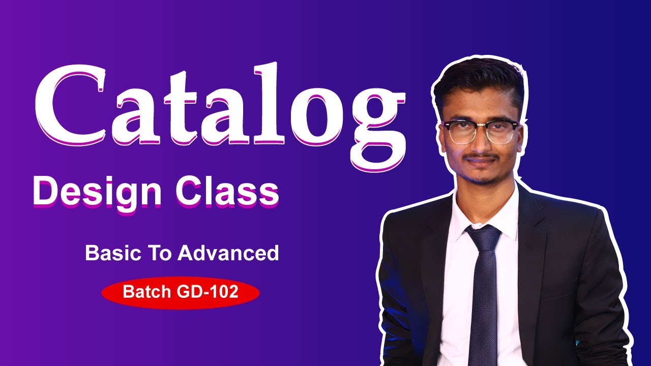 How to make Catalog Design in Illustrator Tutorial YouTube