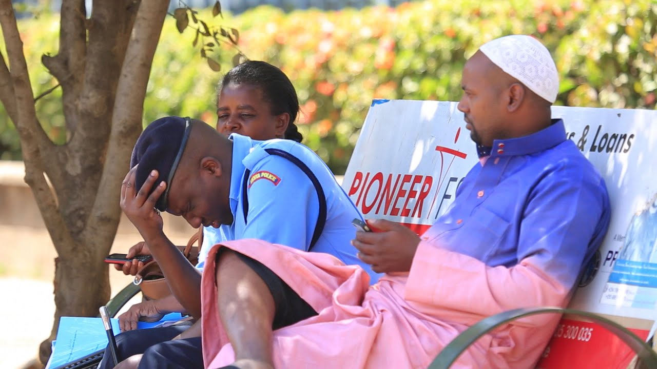 Stressed Police Officer