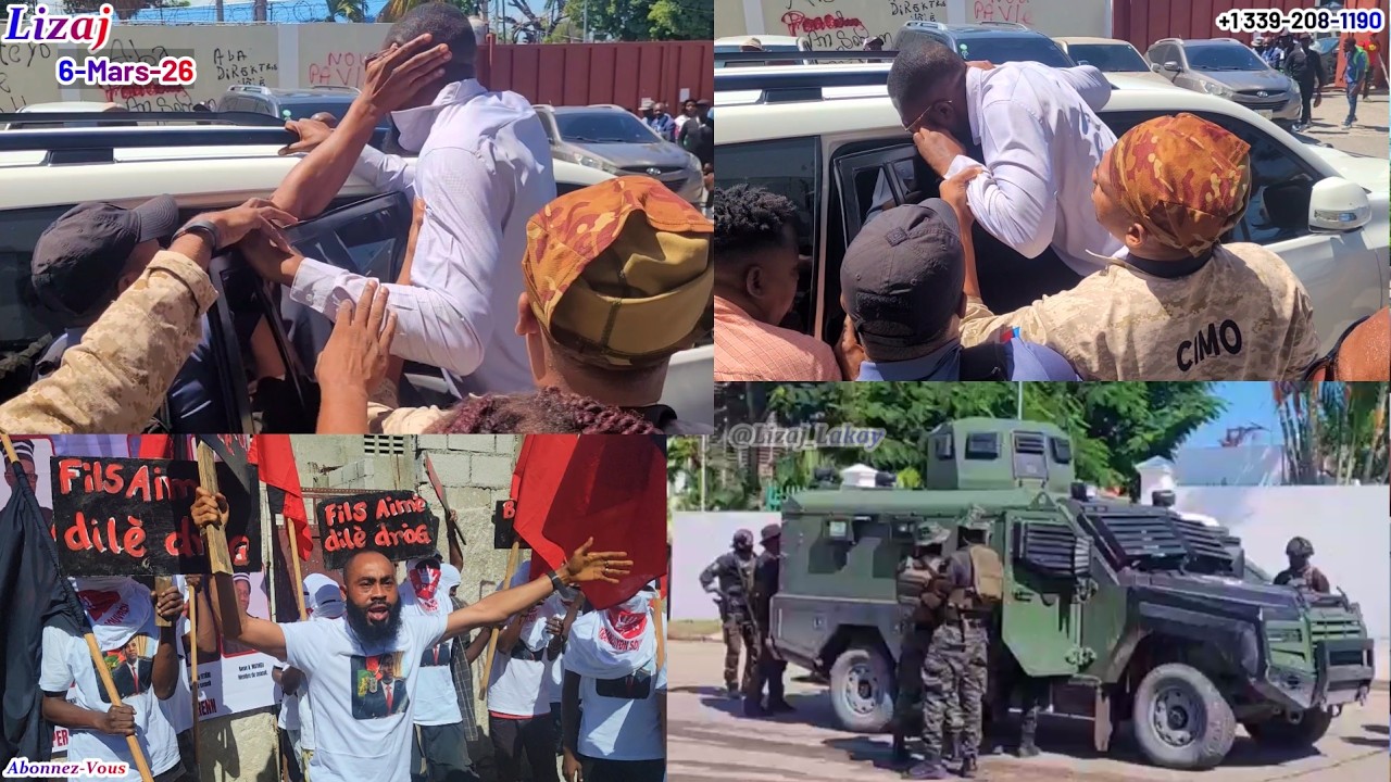 Lapolis souflete Towo a, Nèg Arab la dedouble sou premye Minis la kap separe gato a