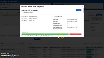 ISASP how to monitor sessions