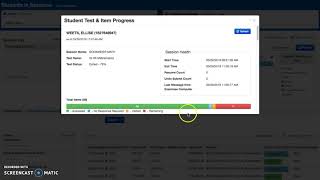 ISASP how to monitor sessions