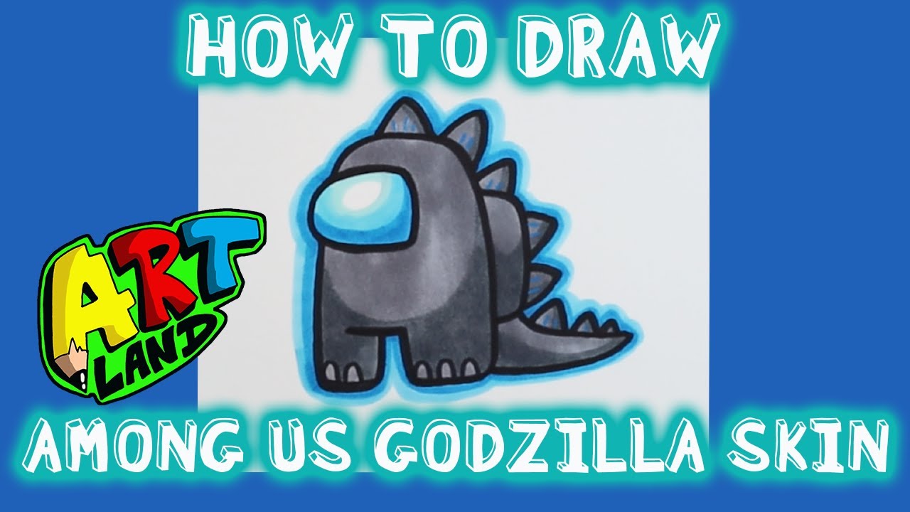 63 Among Us Godzilla Coloring Pages  Free