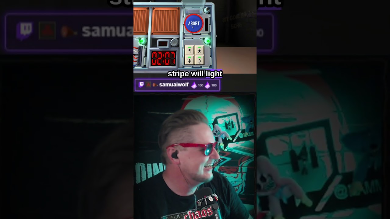 PUSH & PRAY! | #hammapants on #Twitch #fyp #panic #streamer #button