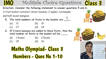 Olympiad Exam for Class 3 Maths 2023 | Maths Olympiad Mock Test for Class 3 | IMO Class 3