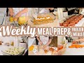 EASY BUDGET FRIENDLY WEEKLY MEAL PREP RECIPES LARGE FAMILY MEALS WHATS FOR DINNER FREEZER MEALS