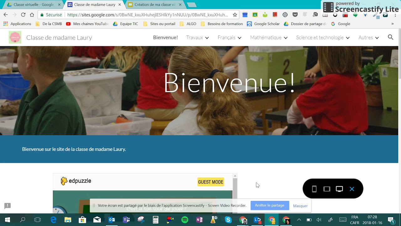 Intgrer un contenu embed sur Google Sites