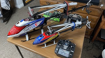 Align Trex 470LT, and 550X hover practice