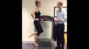 Eccentric loading of the calf - bent knee