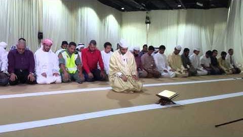 صلاة الفجر ما تيسر من سورة الكهف أمريكا 1435