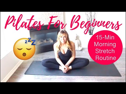 Pilates Stretch Morning 😴 15 - min Routine ~ Developing Flexibility, Core, Abdomen Strength
