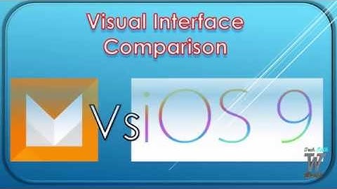 Marshmallow 6.0 Vs iOS 9 Visual Interface Comparison