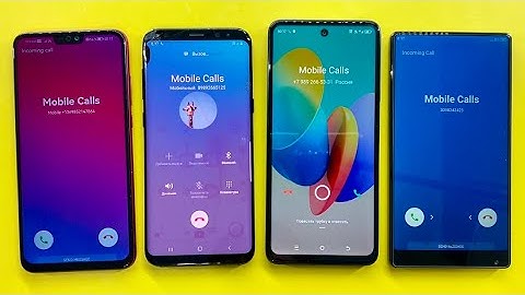 Honor 8X, Samsung Galaxy S8 Plus, TECNO SPARK Go, Xiaomi Mi Mix 1/ Fake, Real Mobile Calls