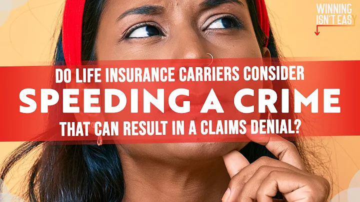 Winning Isn't Easy: Is Speeding A Crime That Can R...