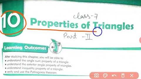 Class 7 math cbse | Chapter 10 Properties of Triangles Part 2 | mkd agrim academy