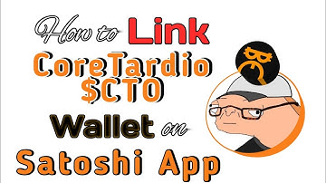 How to Link CTO Withdrawal Address on Satoshi App || CoreTardio Airdrop Mining Ends