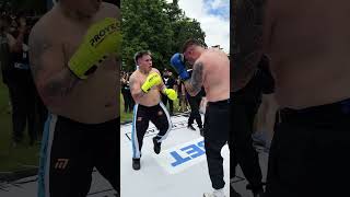 Último round de gigantes — nadie quiere caer!