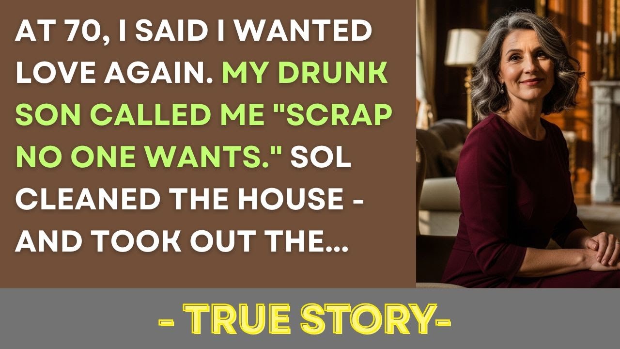 HER TRUE STORY FROM NEVADA :  At 70, I Said I Wanted Love Again  My Drunk Son Called Me “Scrap No...
