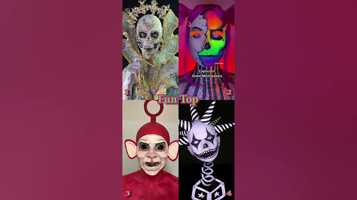 Halloween makeup part 2 #shorts #tiktok #funtop