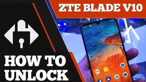 How To Unlock Zte Blade V10 by Unlock Code.