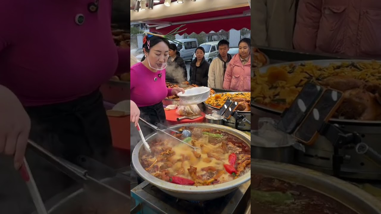 Ẩm thực đường phố chợ đêm Trung Quốc nhìn thấy đã thèm rồi 