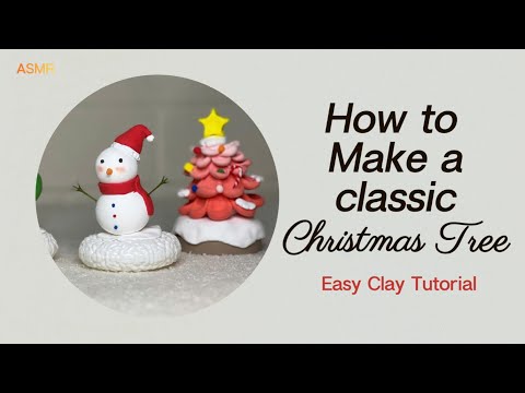 How to Make a Classic Christmas Tree | Easy Clay Tutorial