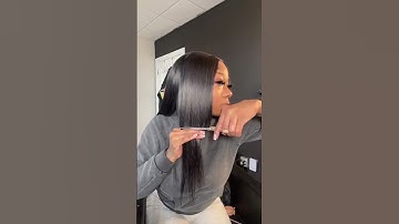 How to DIY a bob from long wig❓ Trust the process😎#mscocohair #shorts #haircut #lacewigs #bob #hd