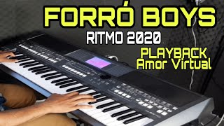 Amor Virtual TJ THIAGO JHONATHAN - FORRÓ BOYS em RITMO 2020 | Wiliam Gomes