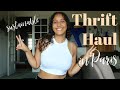 Come thrifting with me in Paris! (+ try-on haul)