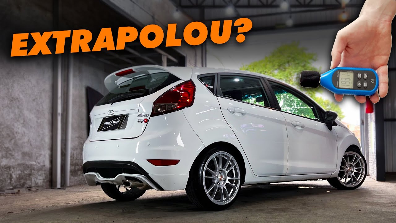 COMPARANDO O RONCO DO NEW FIESTA COM ABAFADOR ORIGINAL E ESPORTIVO LUZIAN