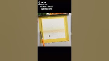 Vẽ tranh phong cảnh màu nước I Bạch Tuộc Sông Art Class #Shorts