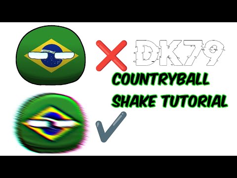 countryball shake | tutorial