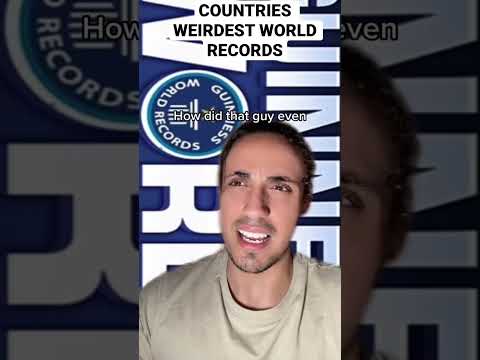 Видео: 10 Bizarre World Records