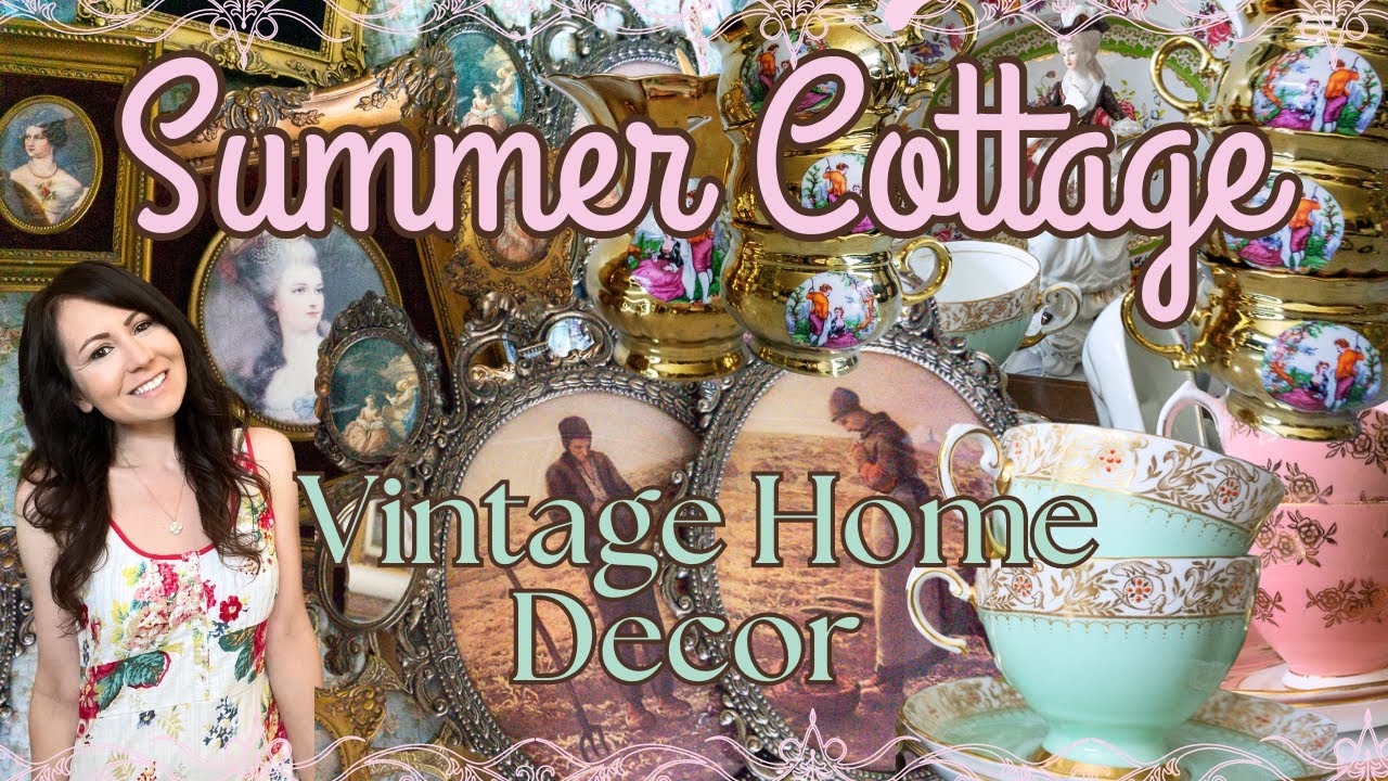 SUMMER COTTAGE VINTAGE HOME DECOR | *BIGGEST* HAUL EVER! Thrifting + Estate Sale Antique Finds 2025
