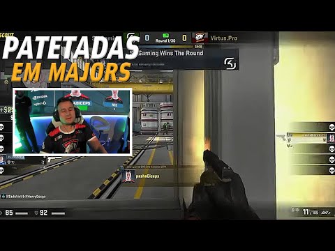 Piores Jogadas já feitas em MAJOR | Momentos Bisonhos no CS:GO