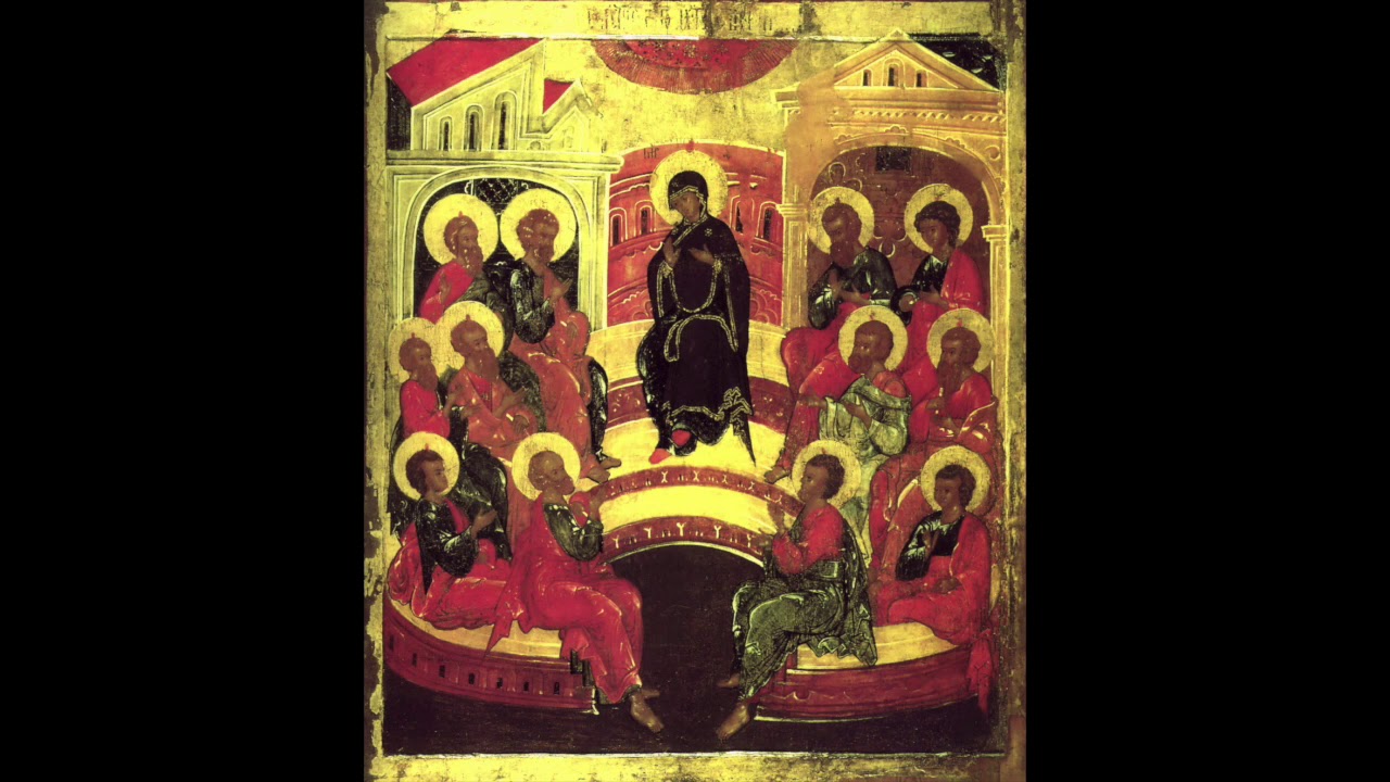 Сошествие святого духа на апостолов врубель картина