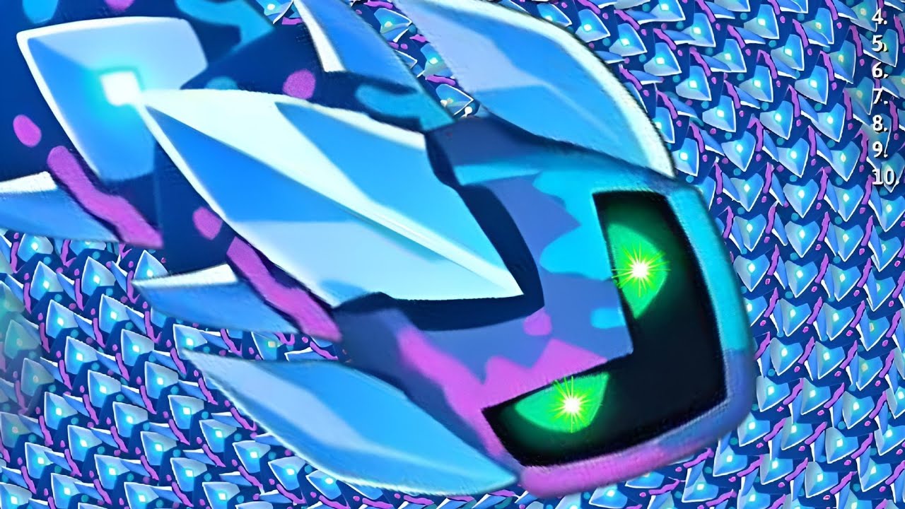 I reached 90,000+ points in snake.io🐍in the shortest possible time🐍Collect big score from the MAP🐍