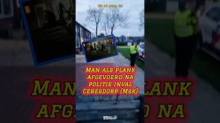 Heftige aanhouding na bedreigingen #Ceresdorp #Musselkanaal #Stadskanaal #politiemacht #inval