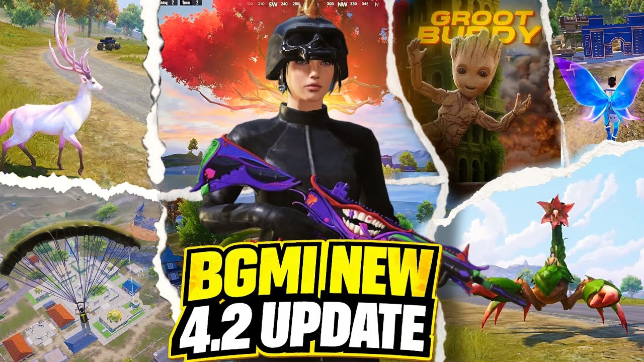 🔴BGMI LIVE🔥4.2 UPDATE INTENSE GAMEPLAY & RANK PUSH | CHALLENGES + CUSTOM ROOMS | SOURABH GAMING
