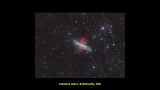 Messier 82: Starburst Galaxy with a Superwind