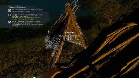 Stranded Deep how to light a camp fire