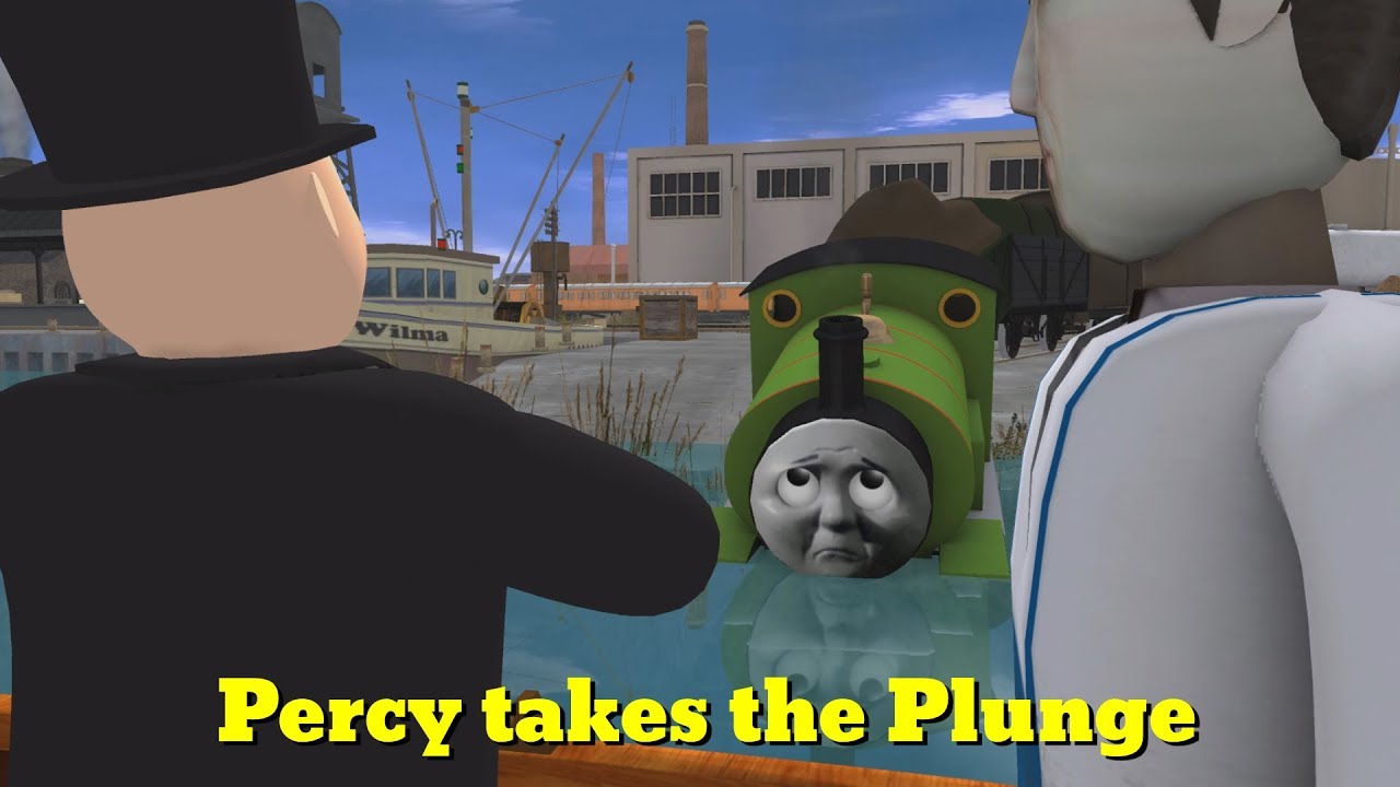 Percy Takes The Plunge
