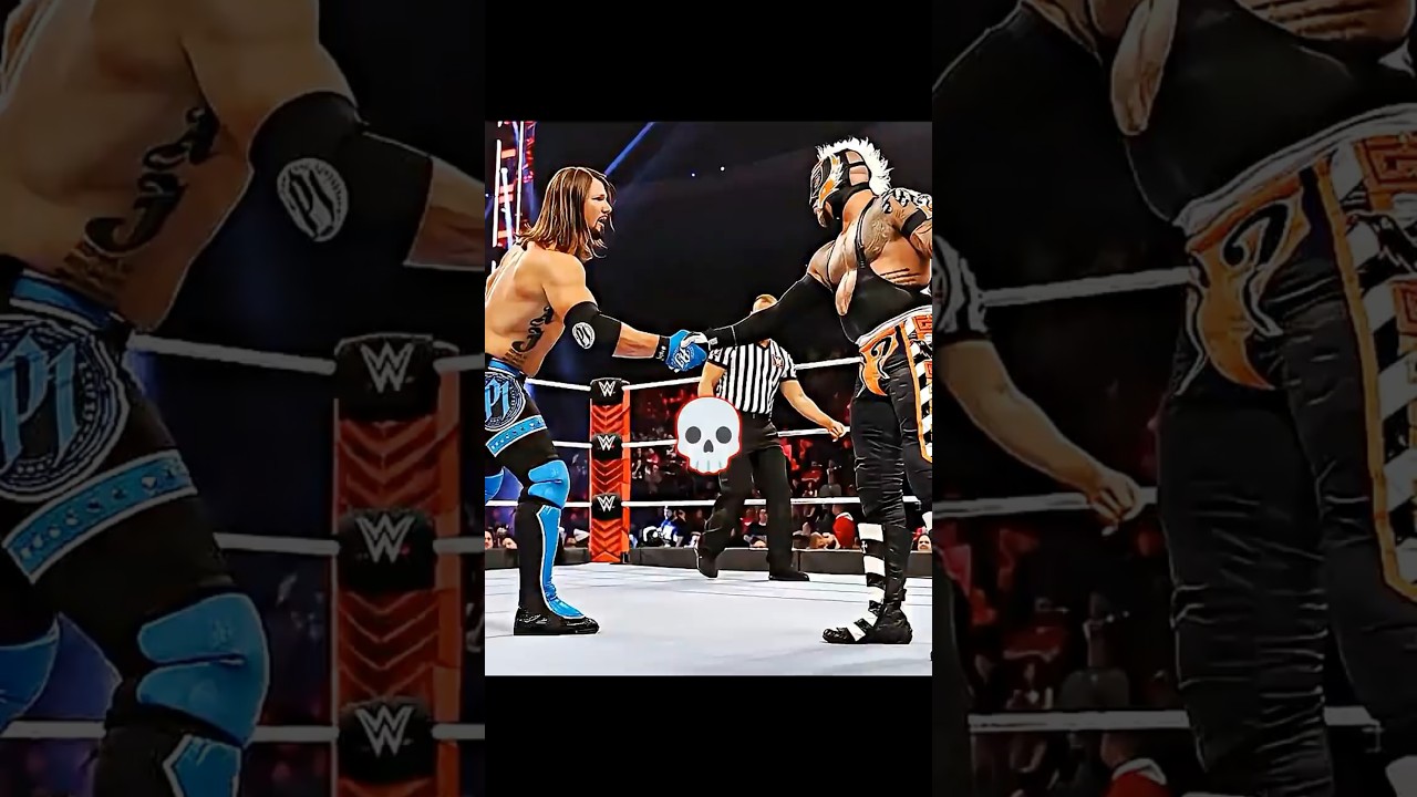 Rey Mysterio vs. AJ Styles - Elimination Chamber Qualifying 2022 | WWE Phonk Edit💀 