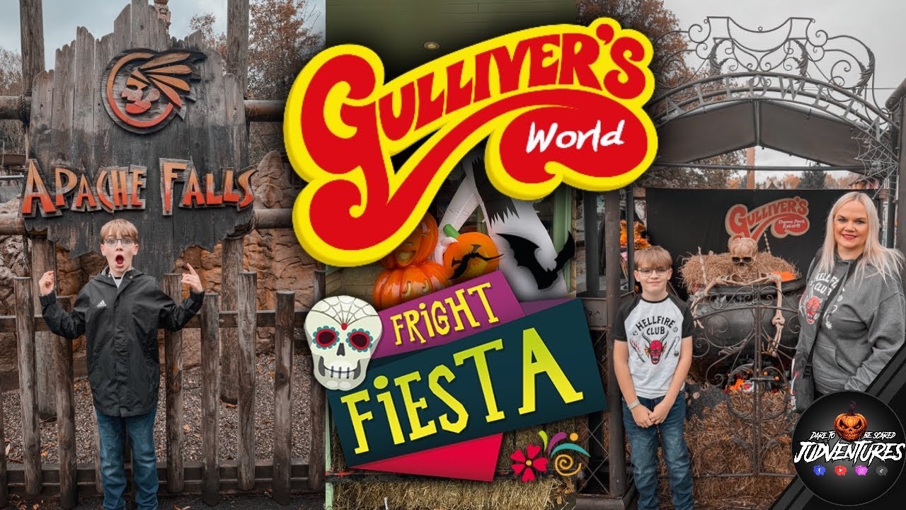 Хэллоуин в Gullivers World Warrington Fright Fiesta